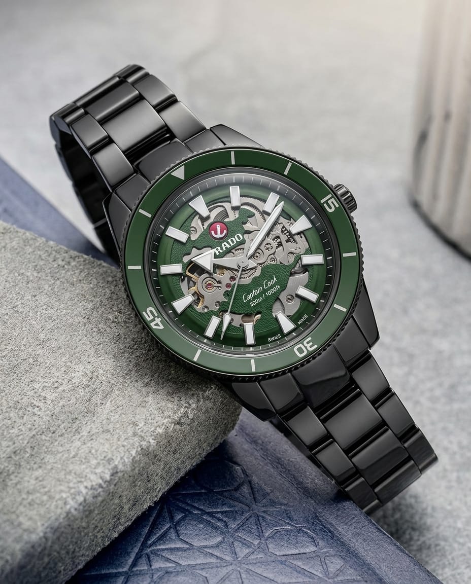 Ra.do Captain Cook HighTech Automatic Silver