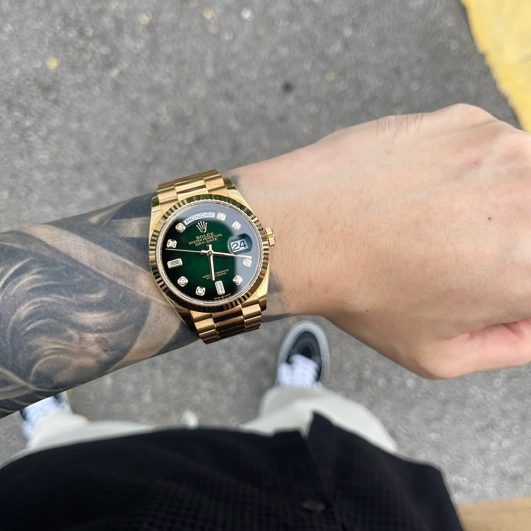 Rol.ex Oyster Perpetual Day Date 40 Battery