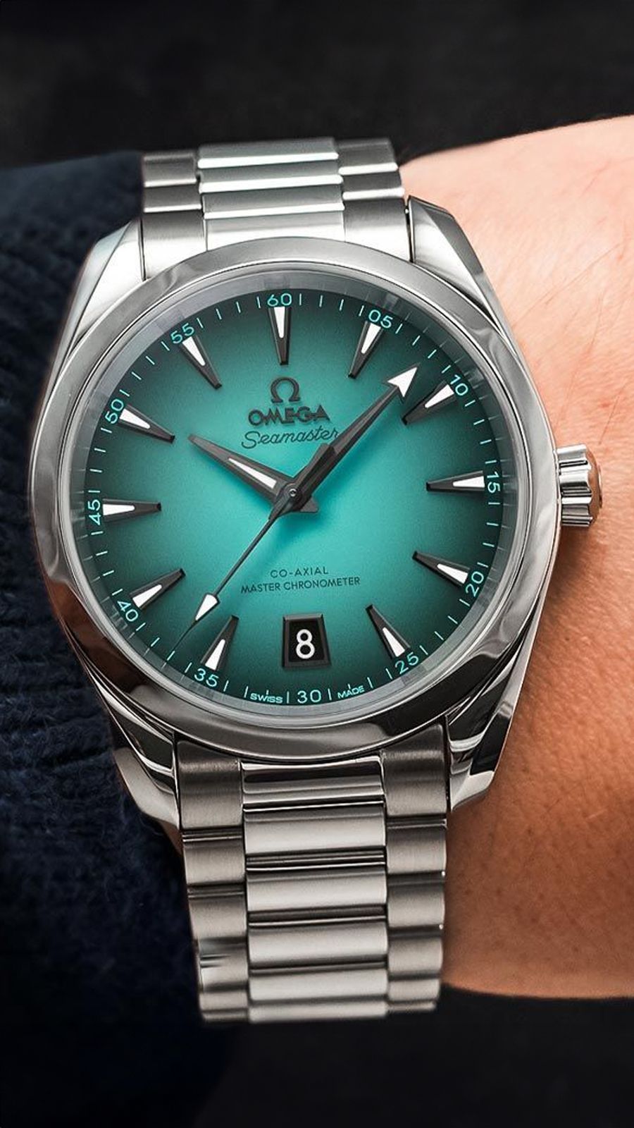 Om.ega Seamaster Aqua Terra 150M Turquoise
