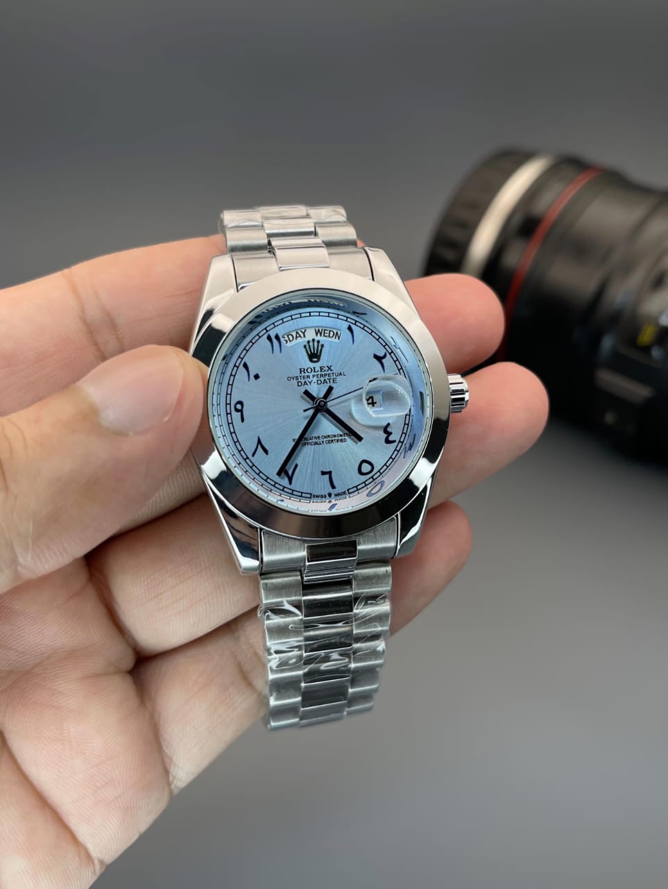 Rol.ex Oyster perpetual Day Date Arabic