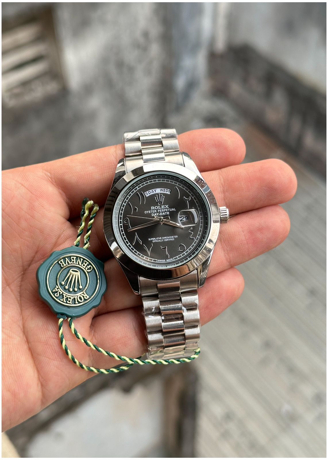 Rol.ex Oyster Perpetual Day Date Arabic