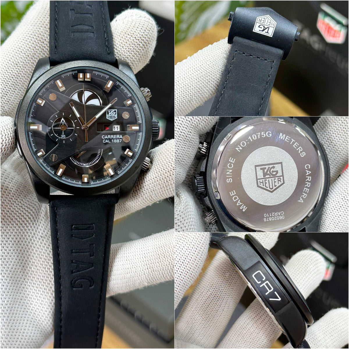 ALL BLACK TAG_HEUER CARRERA CR7 DIAGANO