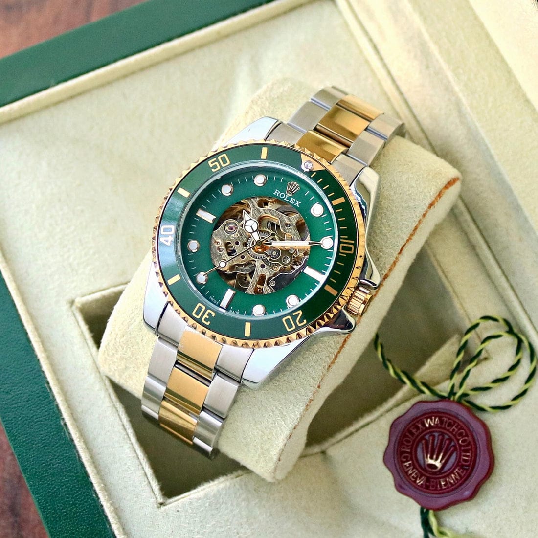 Rol.ex oyster perpetual skeleton