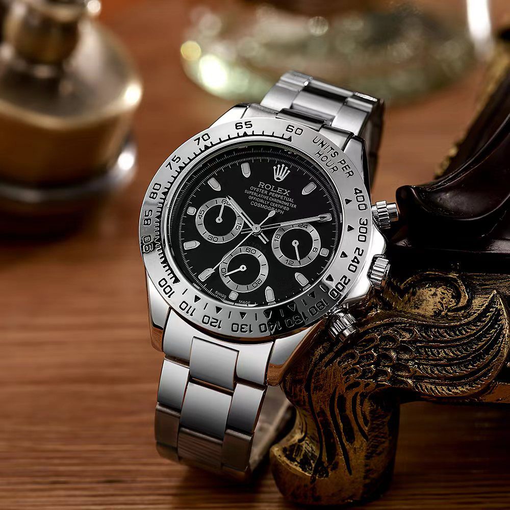 Rol.ex Oyster Perpetual Daytona Chosmograph Silver-Black