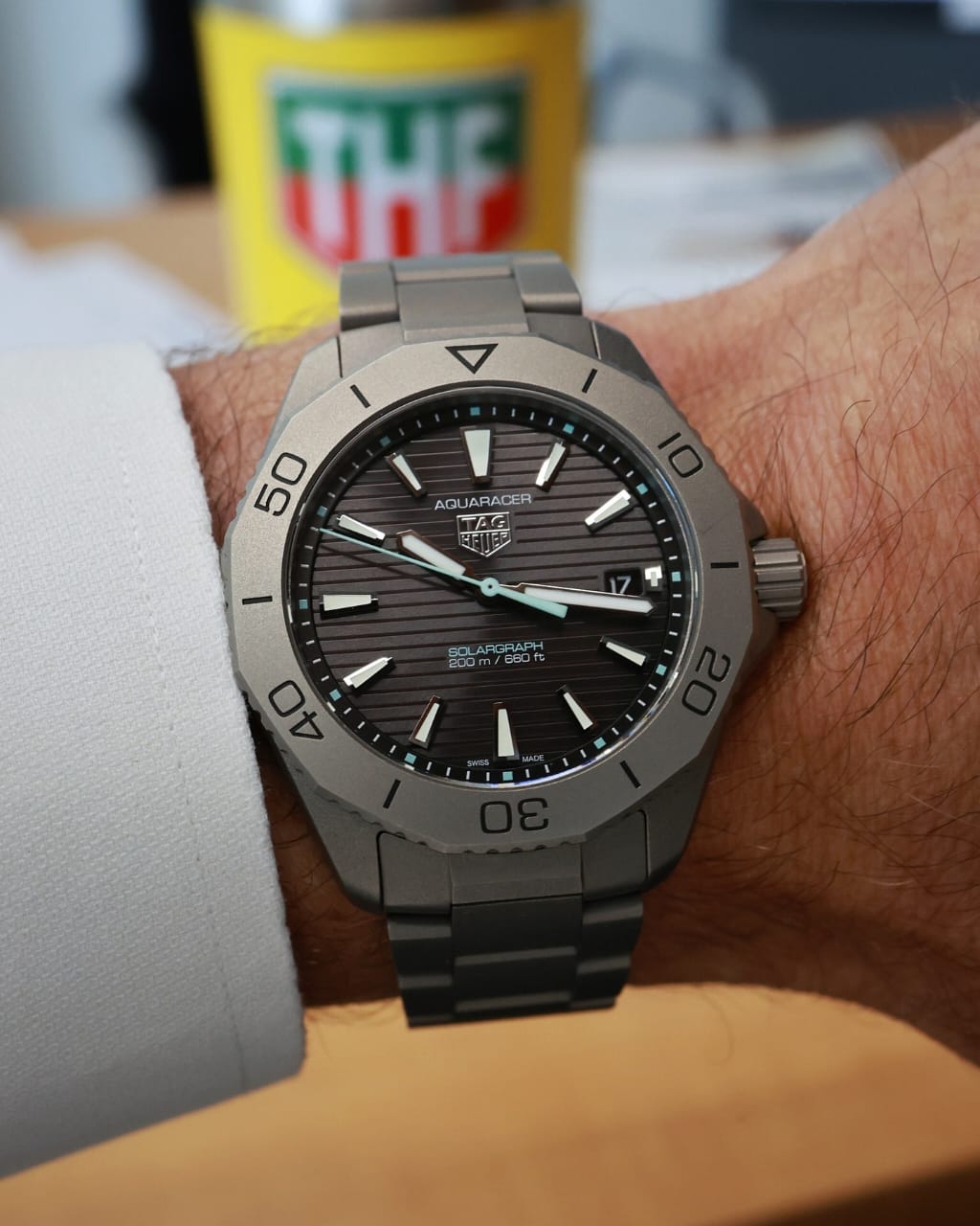 New Tag Heuer Aquaracer 200 professional Solargraph