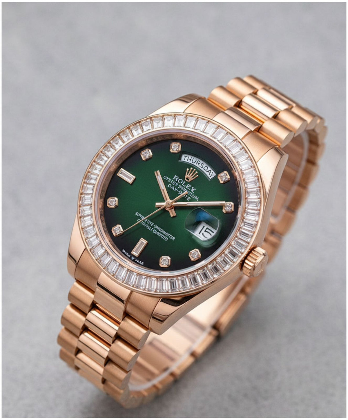 Rol.ex Oyster Perpetual Day Date Diamond