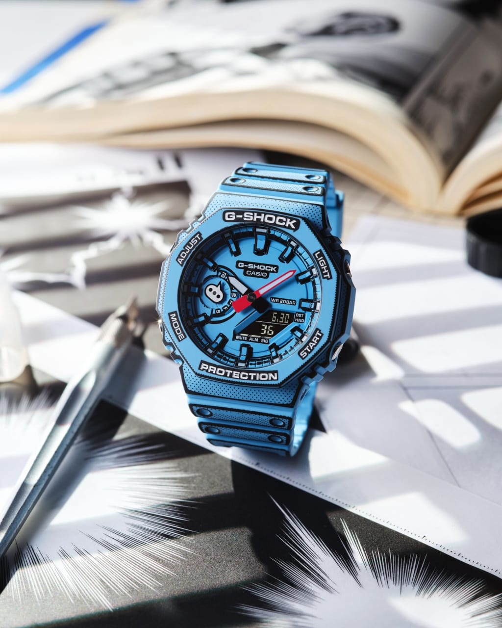 NewCasio g shock ga2100 Manga