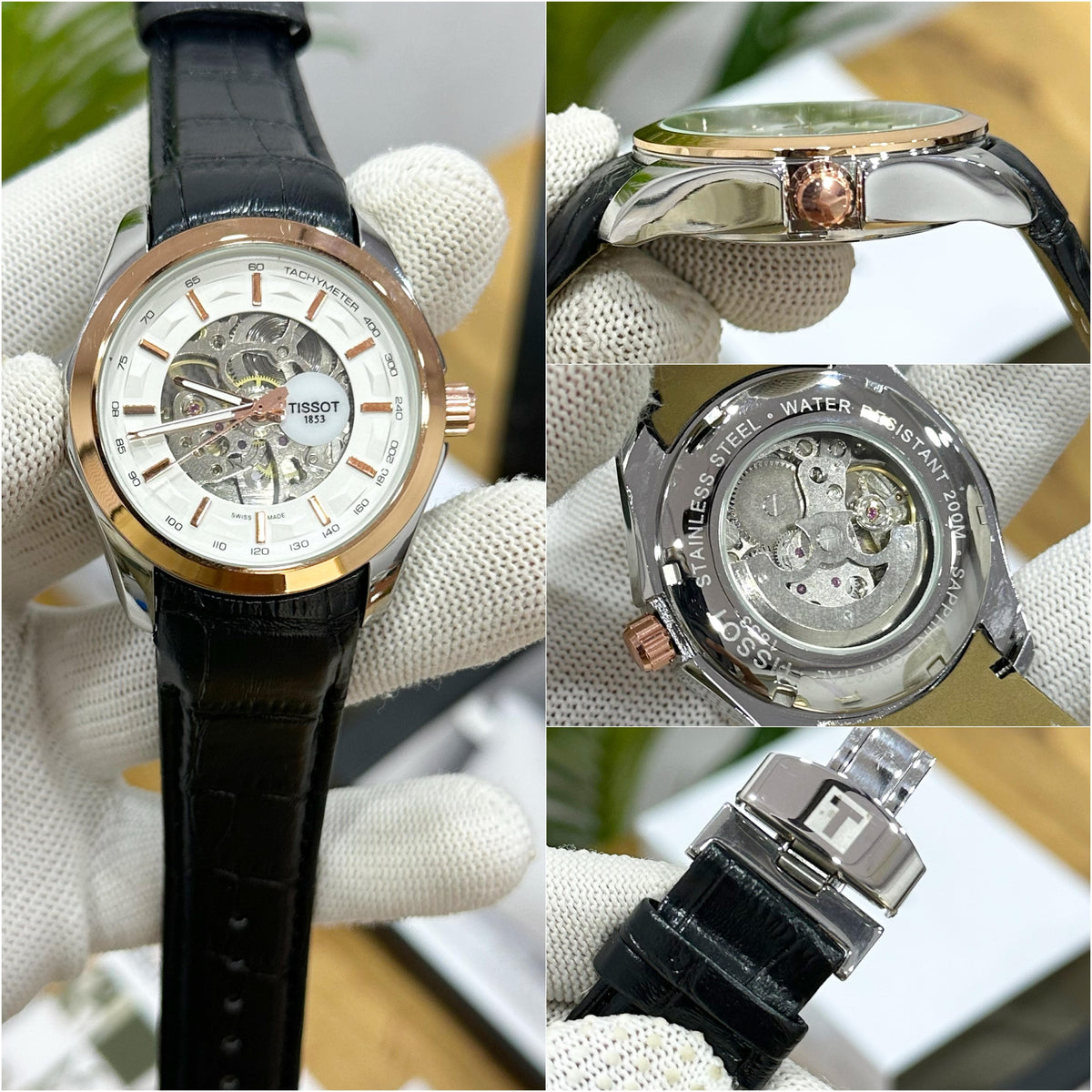 NEW TIS.SOT AUTOMATIC OPEN HEART