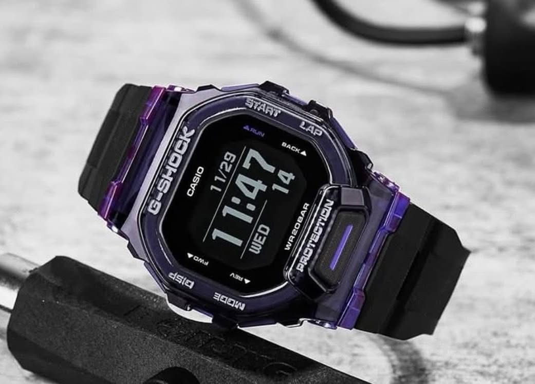 NewCasio G-Shock GBD-200SM PURPLE