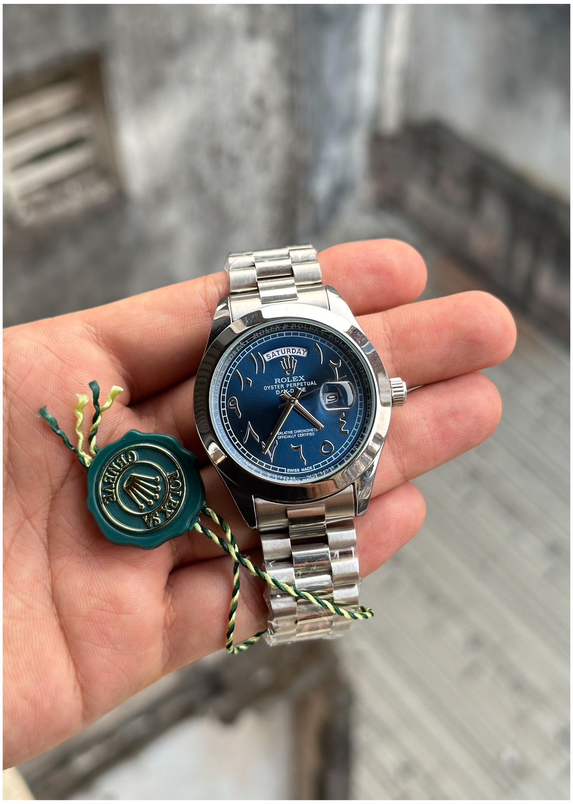 Rol.ex Oyster Perpetual Day Date Arabic