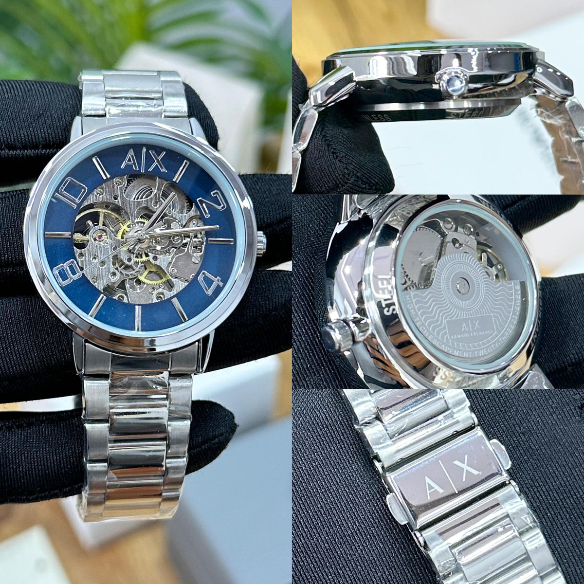 ARMANI_EXCHANGE AUTOMATIC OPEN HEART
