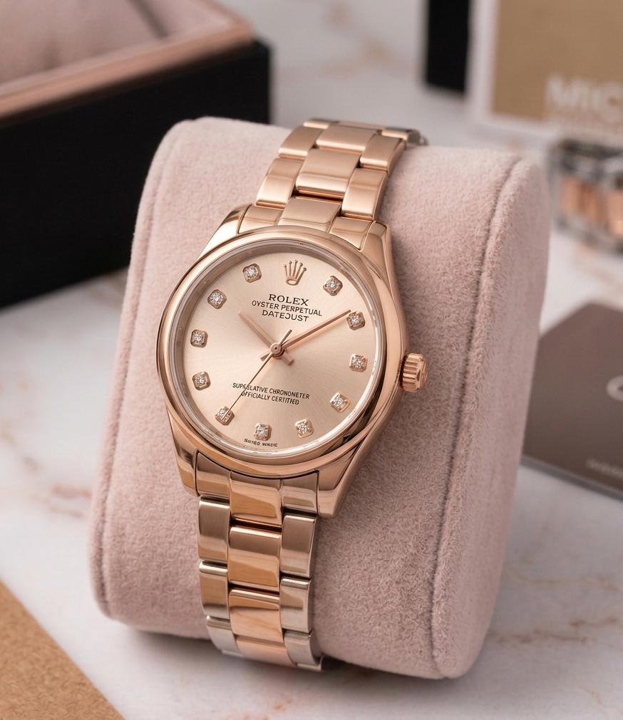 Rol.ex Date Just Everose Rolesor