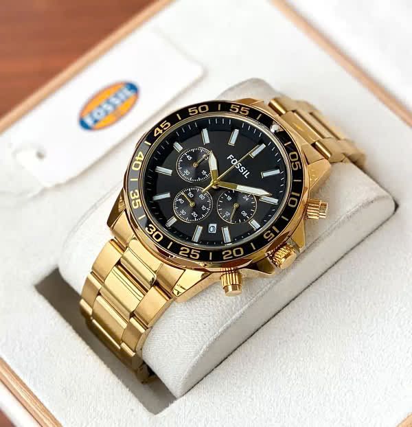 FOS.SIL BANNON GOLD BLACK