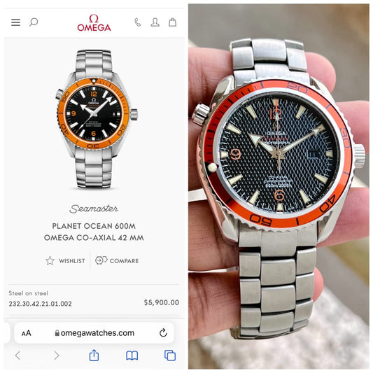 Om.ega Seamaster Planet Ocean Automatic