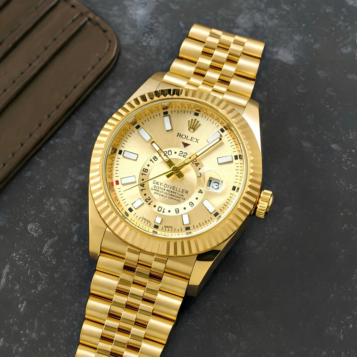 Bold. Refined. Unmatched, The Rol.ex Sky-Dweller Gold era