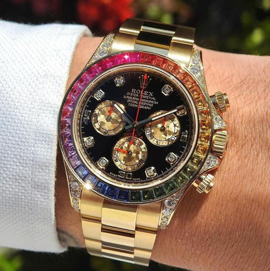 Rol.ex Oyster Perpetual Rainbow