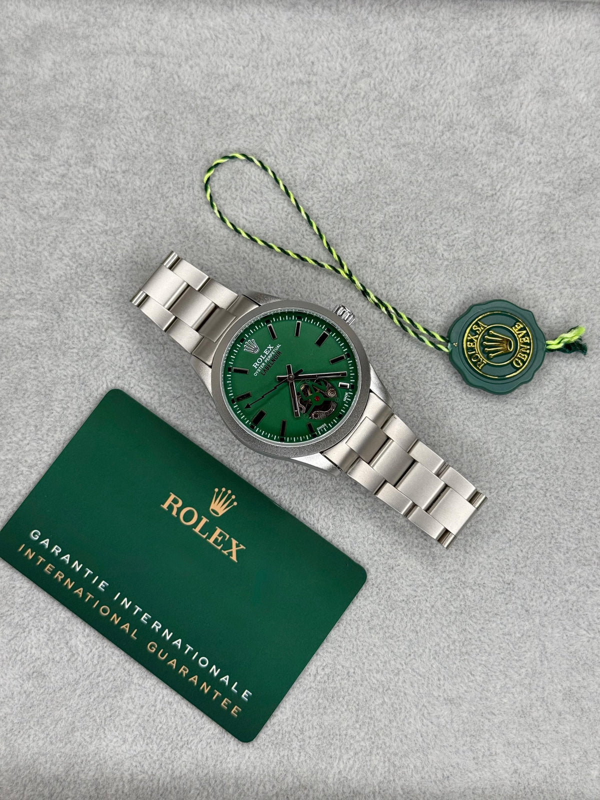 Rol.ex Oyster Perpetual Label Noir Automatic