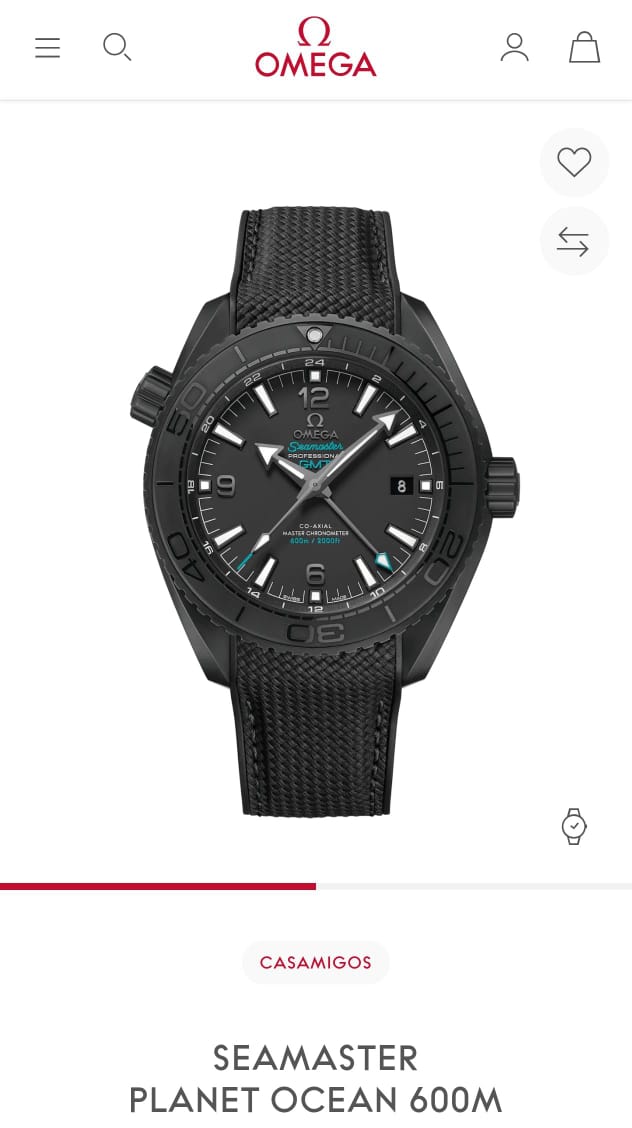 Om.ega Seamaster Planet Ocean 600M Co-Axial Master Chronometer