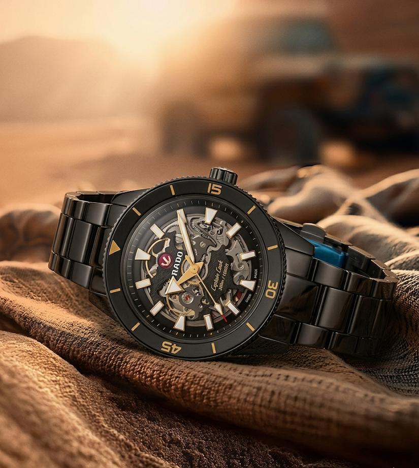 Ra.do Captain Cook HighTech Automatic Silver