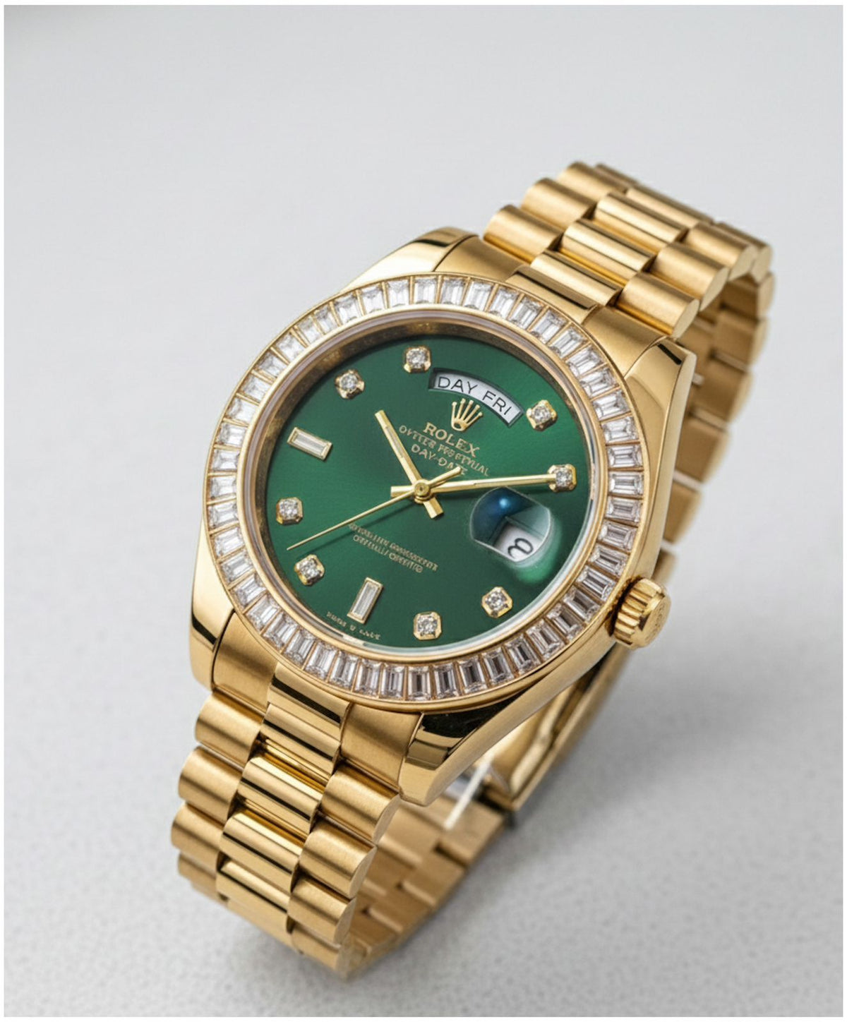 Rol.ex Oyster Perpetual Day Date Diamond