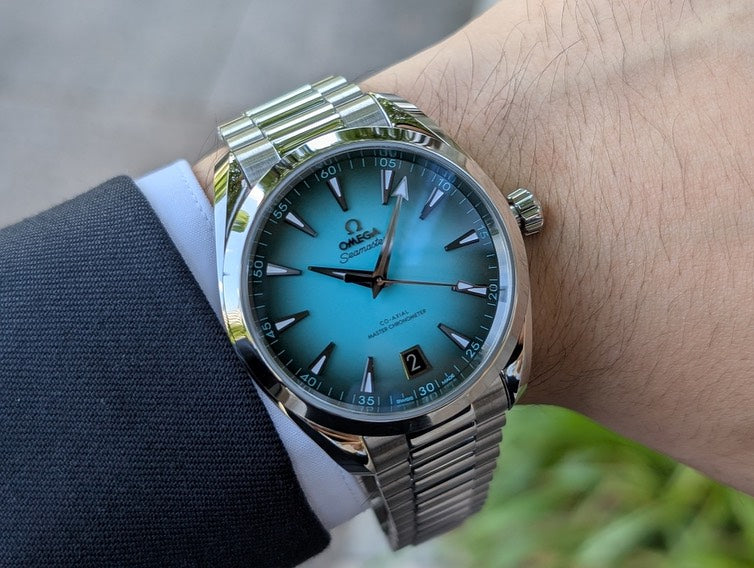 Om.ega Seamaster Aqua Terra 150M Turquoise