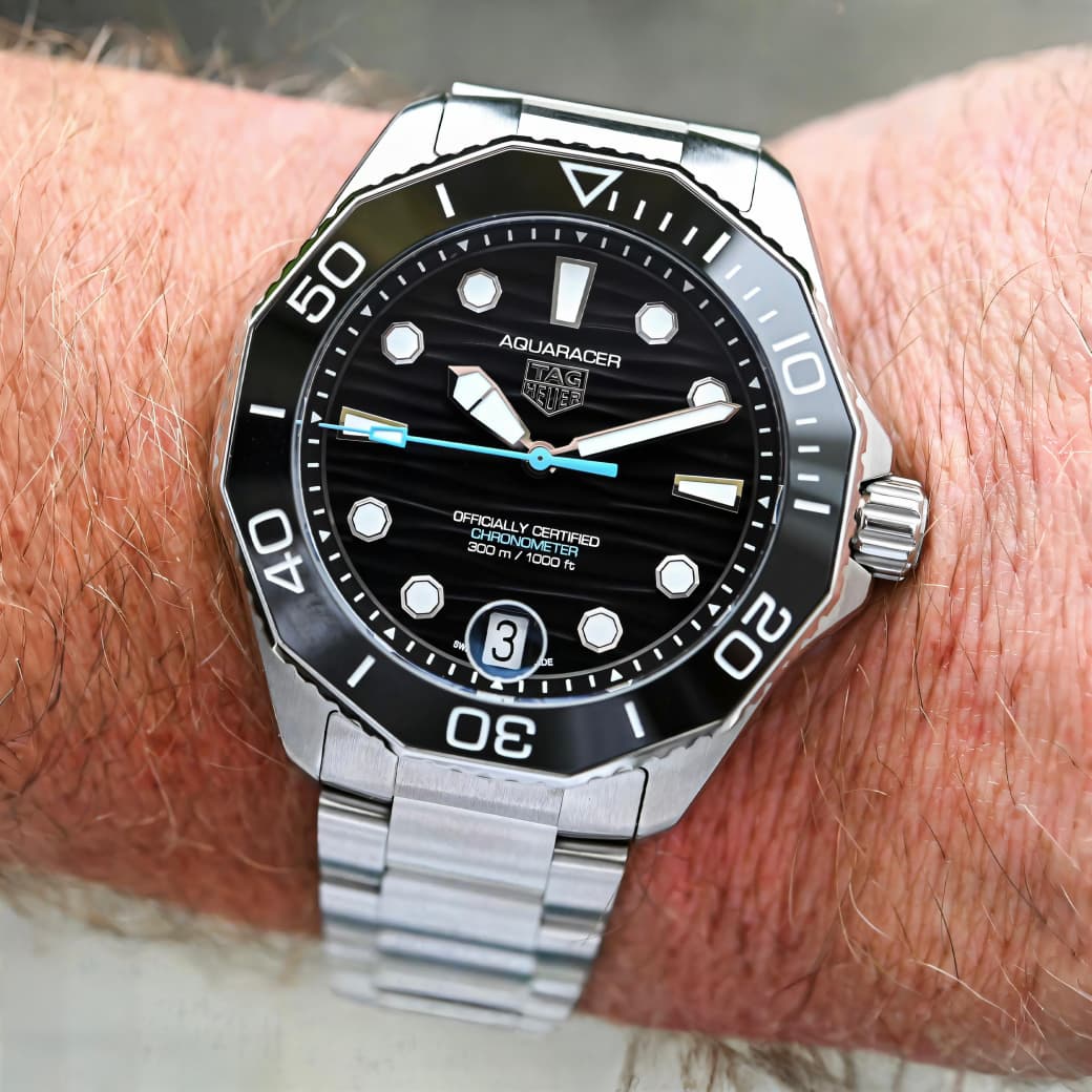 NewTag Heuer Aquaracer Professional 300m date automatic japan