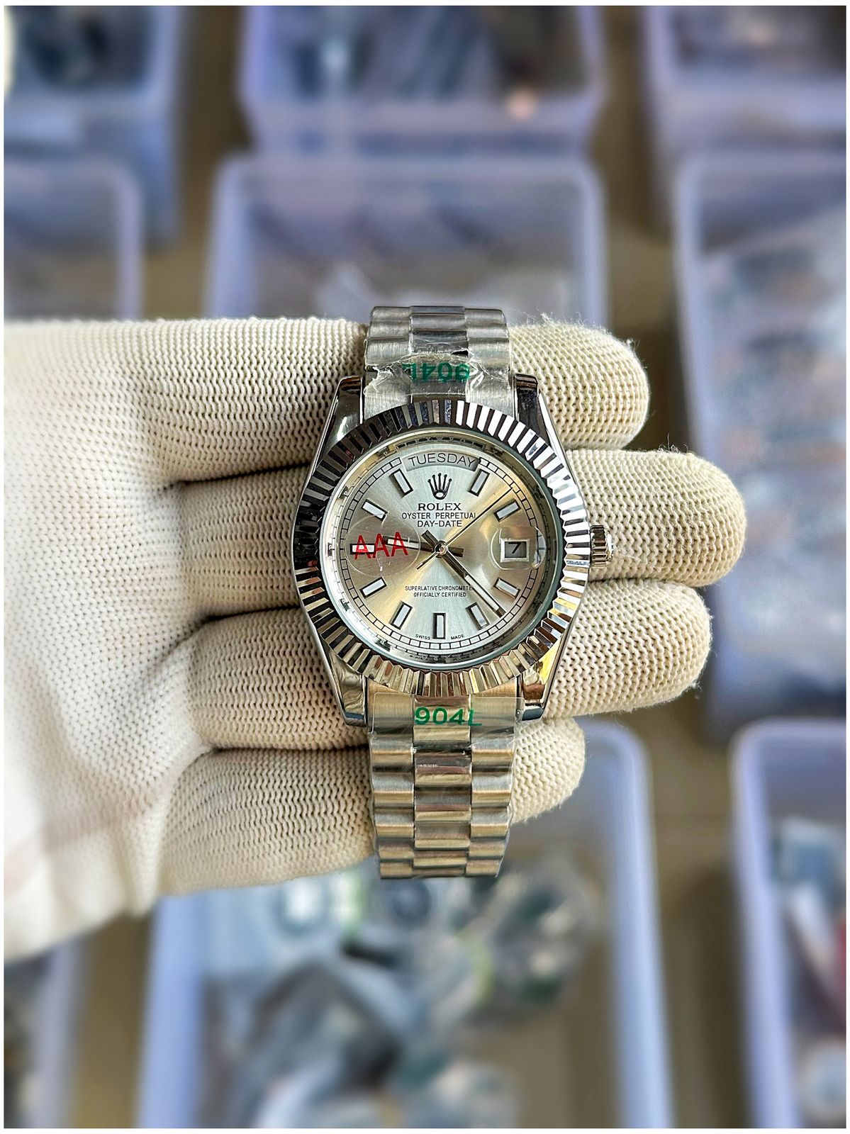 Rol.ex Oyster perpetual Day Date Automatic