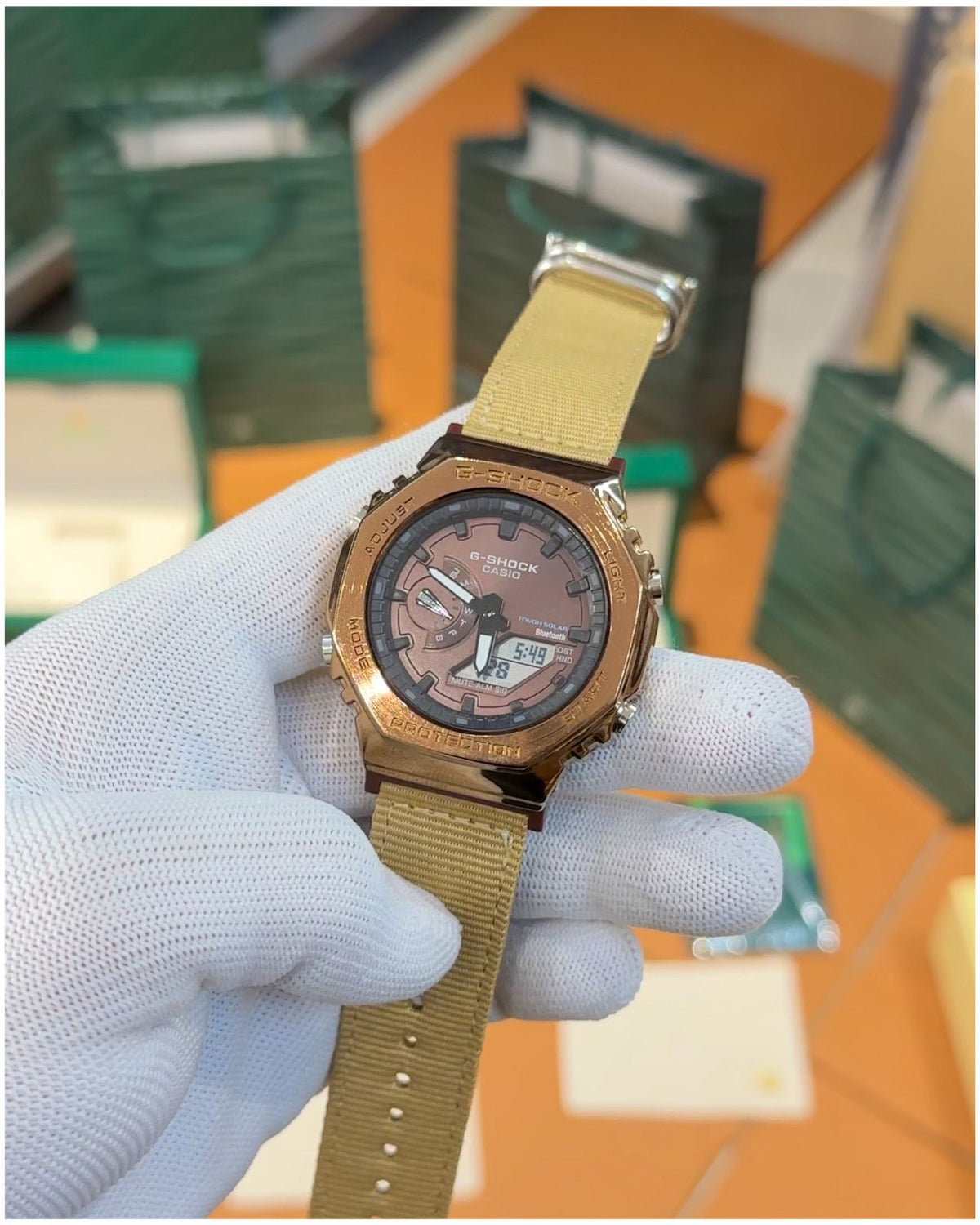 New Casio g shock gm2100cb