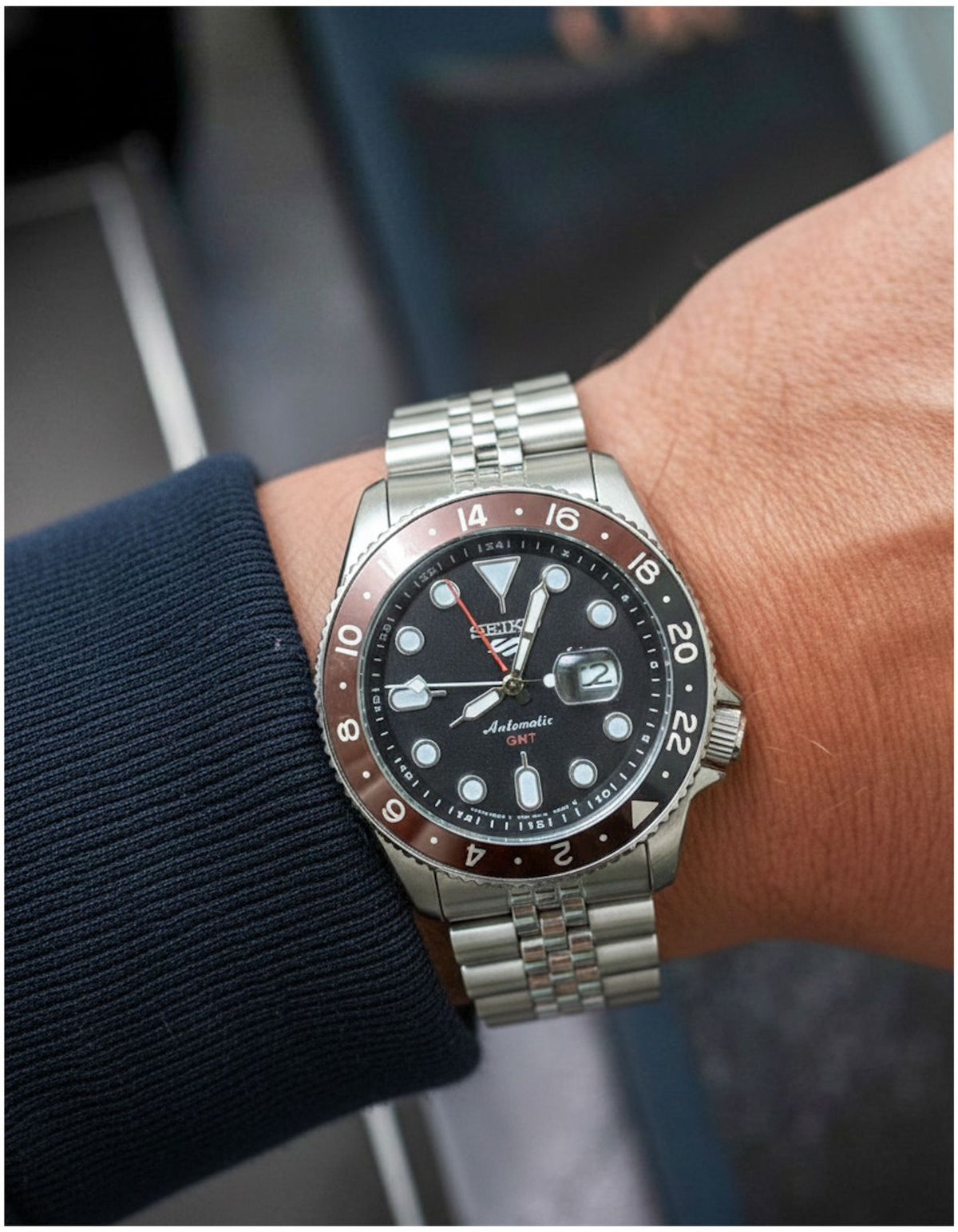 Sei.ko 5 Gmt Sports