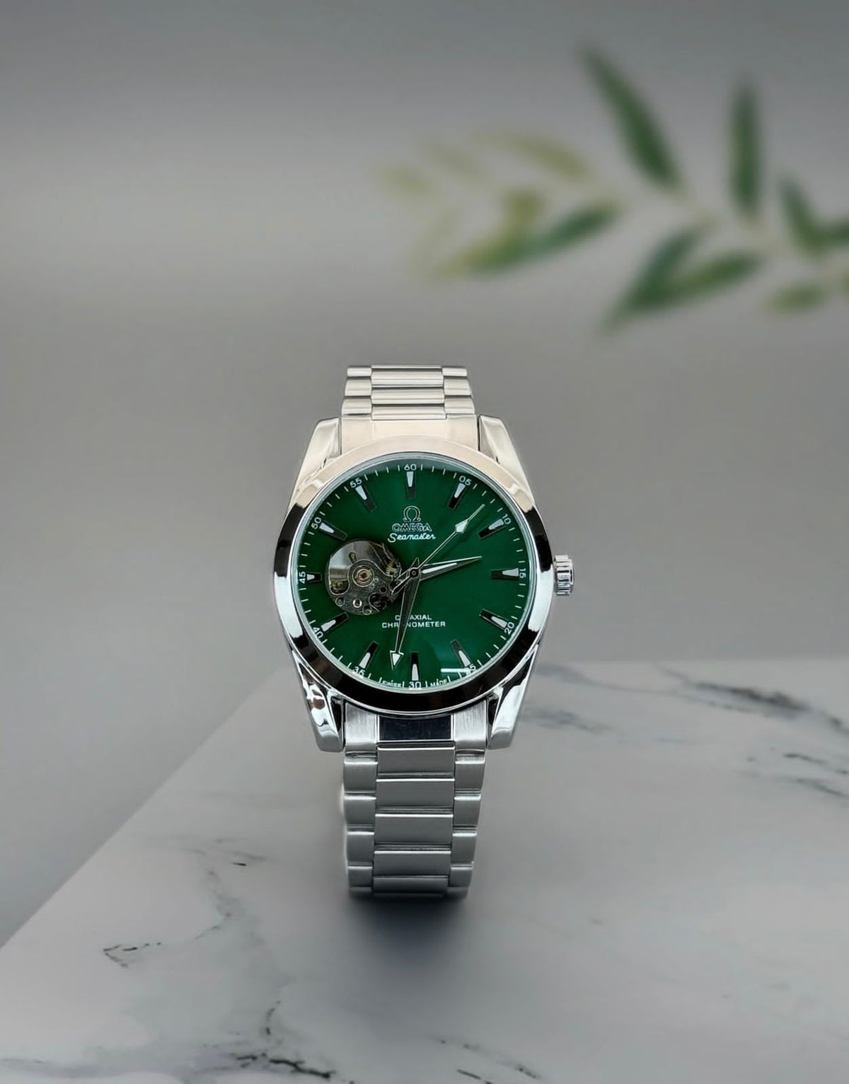 Om.ega Aqua Terra Automatic Skeleton