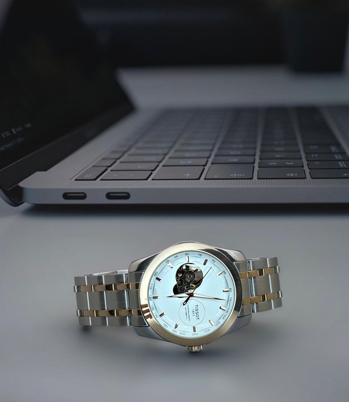 Tis.sot 1853 Tachymeter Automatic Skeleton -