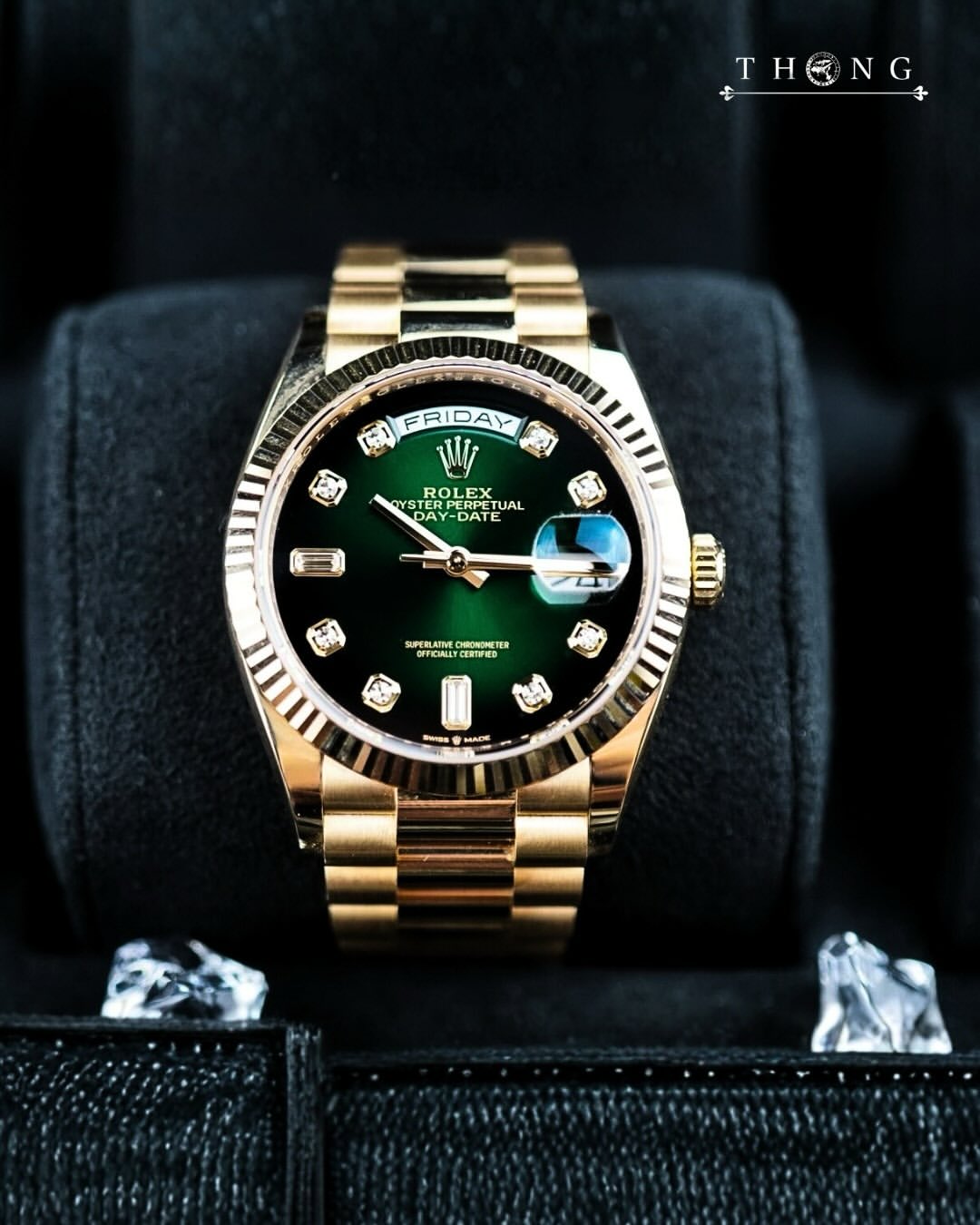 Rol.ex Oyster perpetual Day Date Automatic