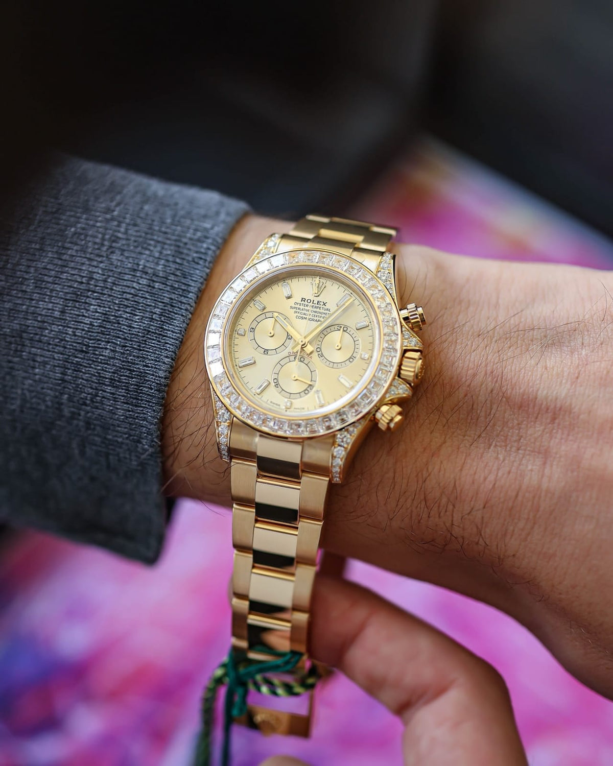 Rol.ex Oyster Perpetual Daytona Chosmograph Gold-Gold