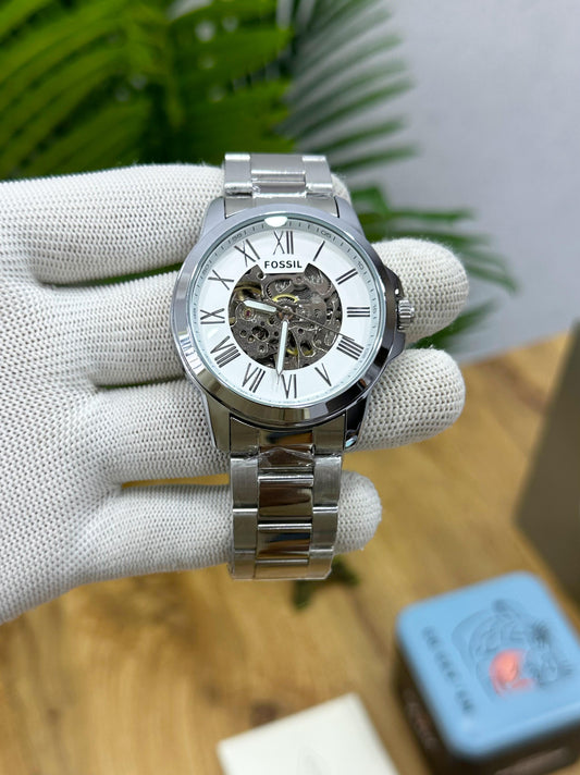 NEW DROP! FOSSIL ALL STEEL PREMIUS AUTOMATIC