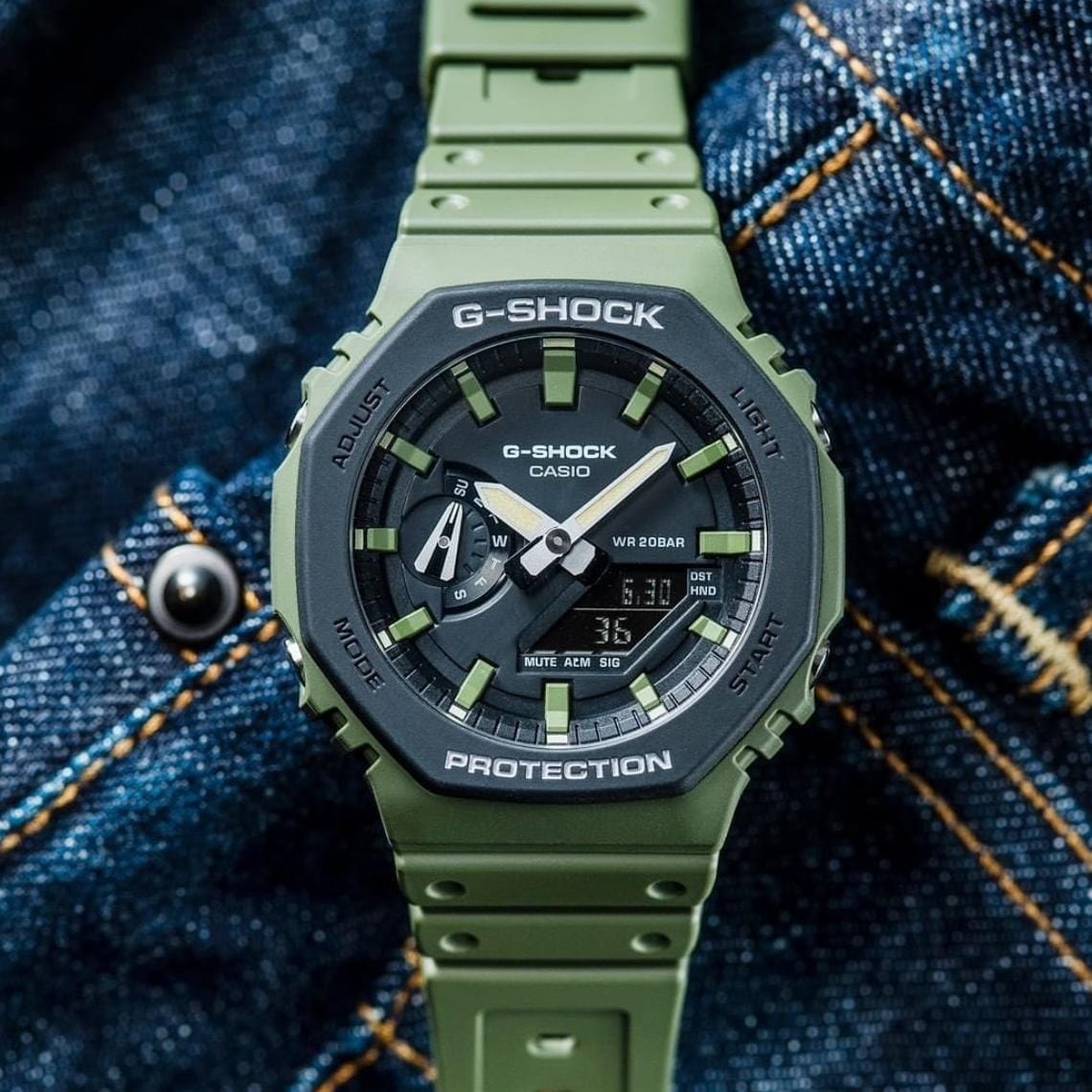 New Casio g shock ga2100
