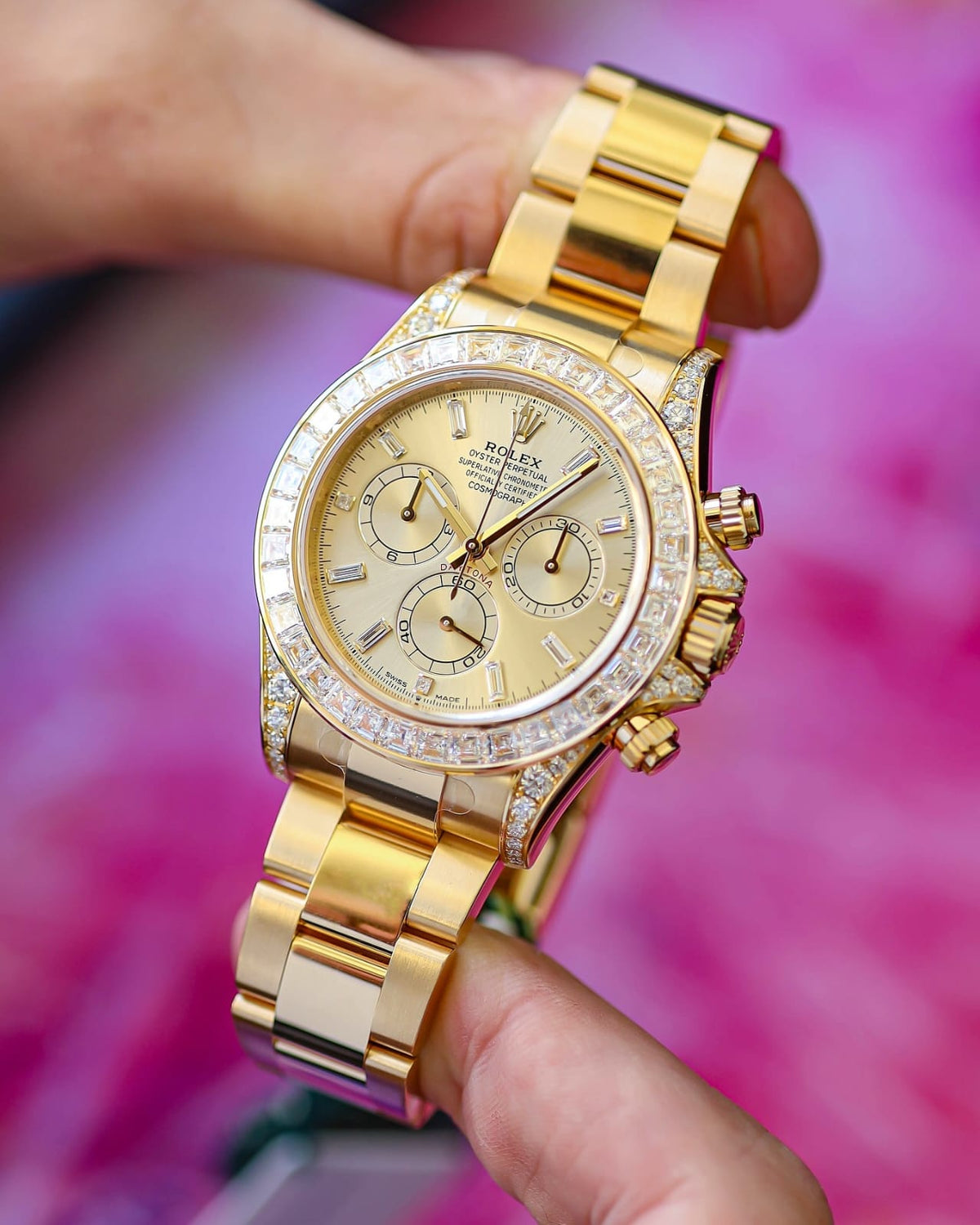 Rol.ex Oyster Perpetual Daytona Chosmograph Gold-Gold