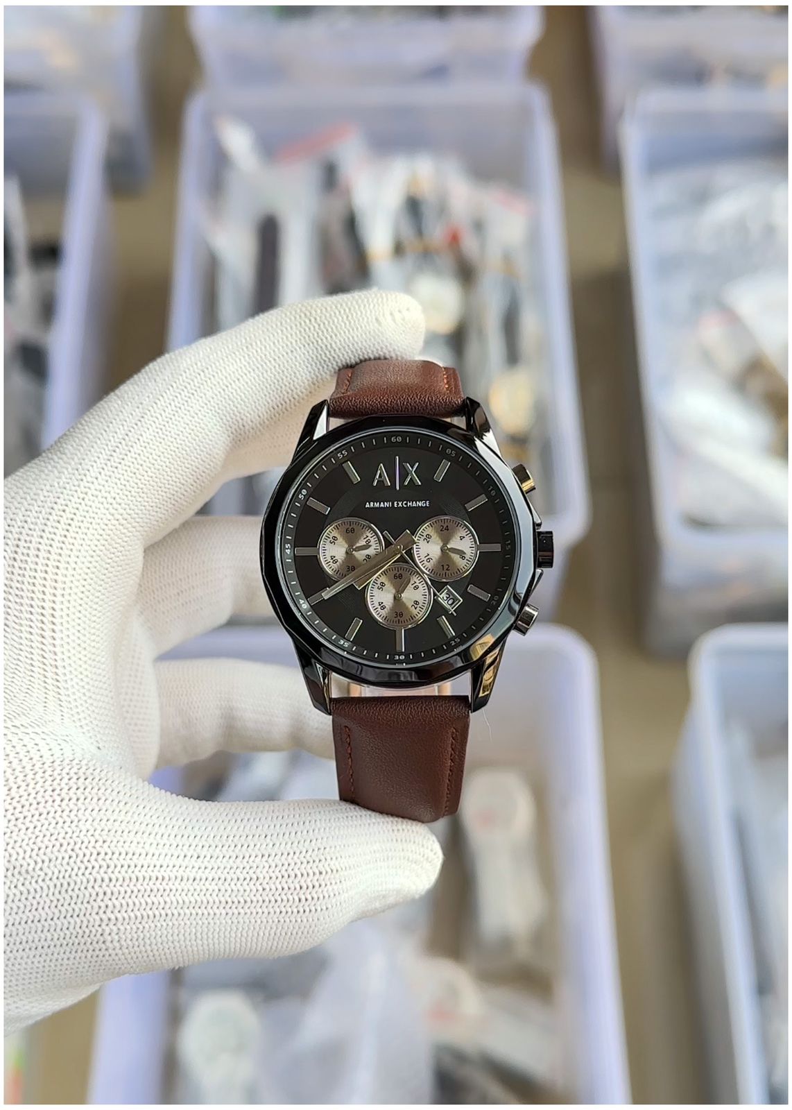 Ar.mani Exchange Gunmetal