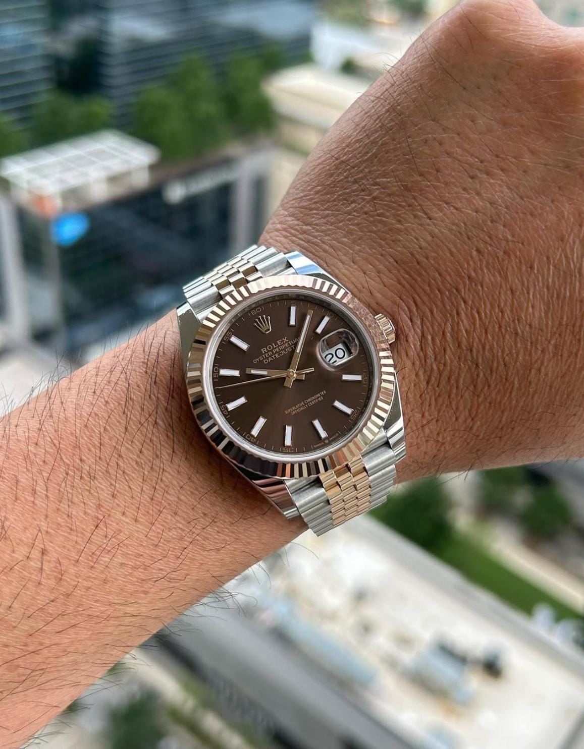 Rol.ex Oyster perpetual Date Just Automatic
