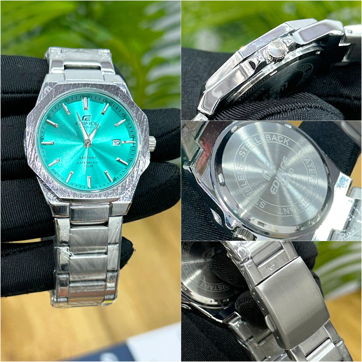 NEW CASIO EDIFICE SLIM SERIES TIFFANY DIAL