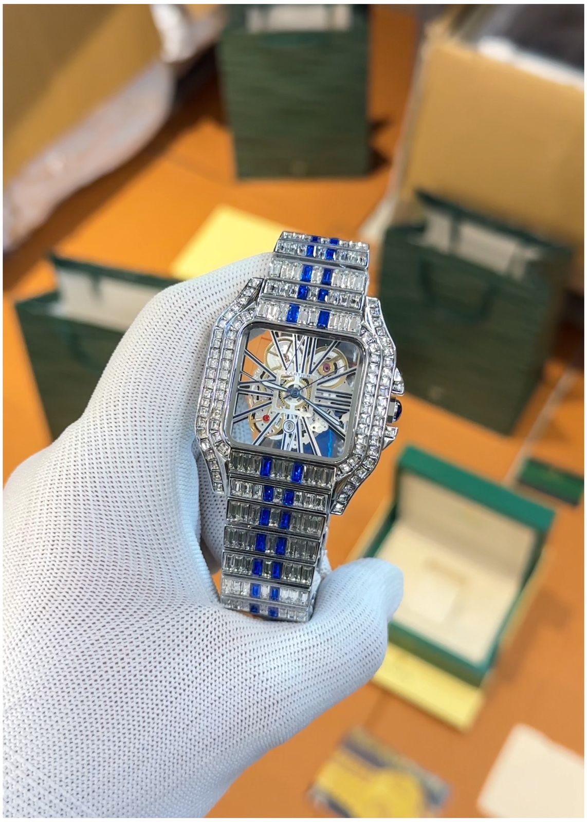 Car.tier Santos Diamond