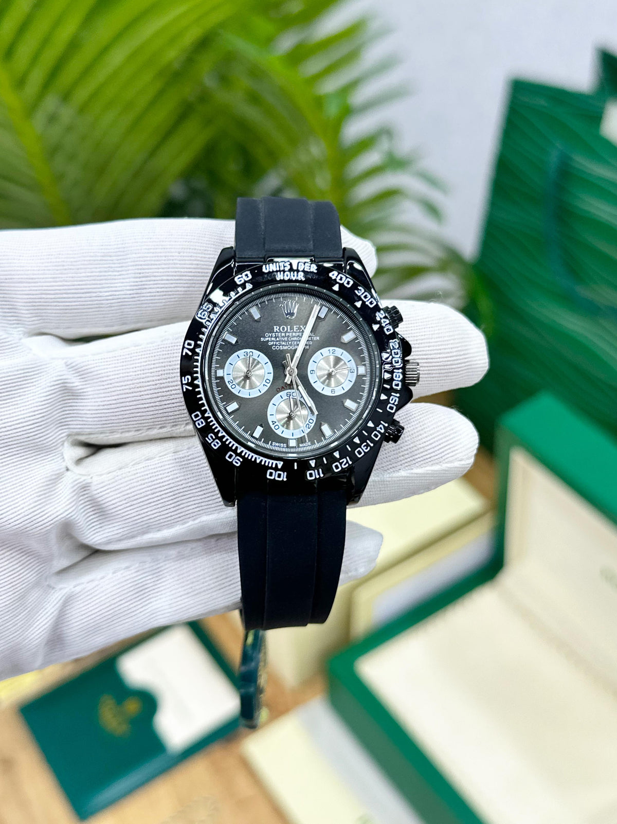 PREMIUM ROL.EX DAYTONA COSMOGRAPH ALL BLACK