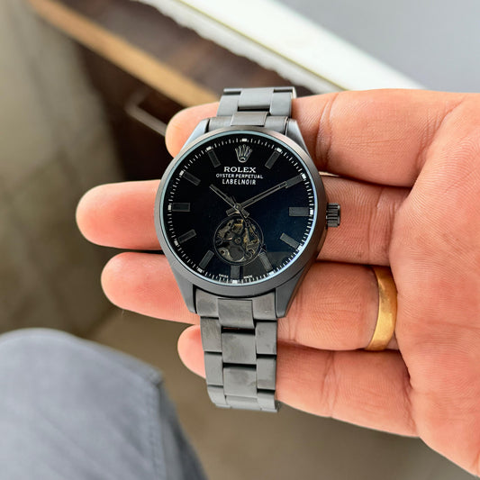 Rol.ex Milgauss Label Nior Tourbillon Back Open Automatic Machinery