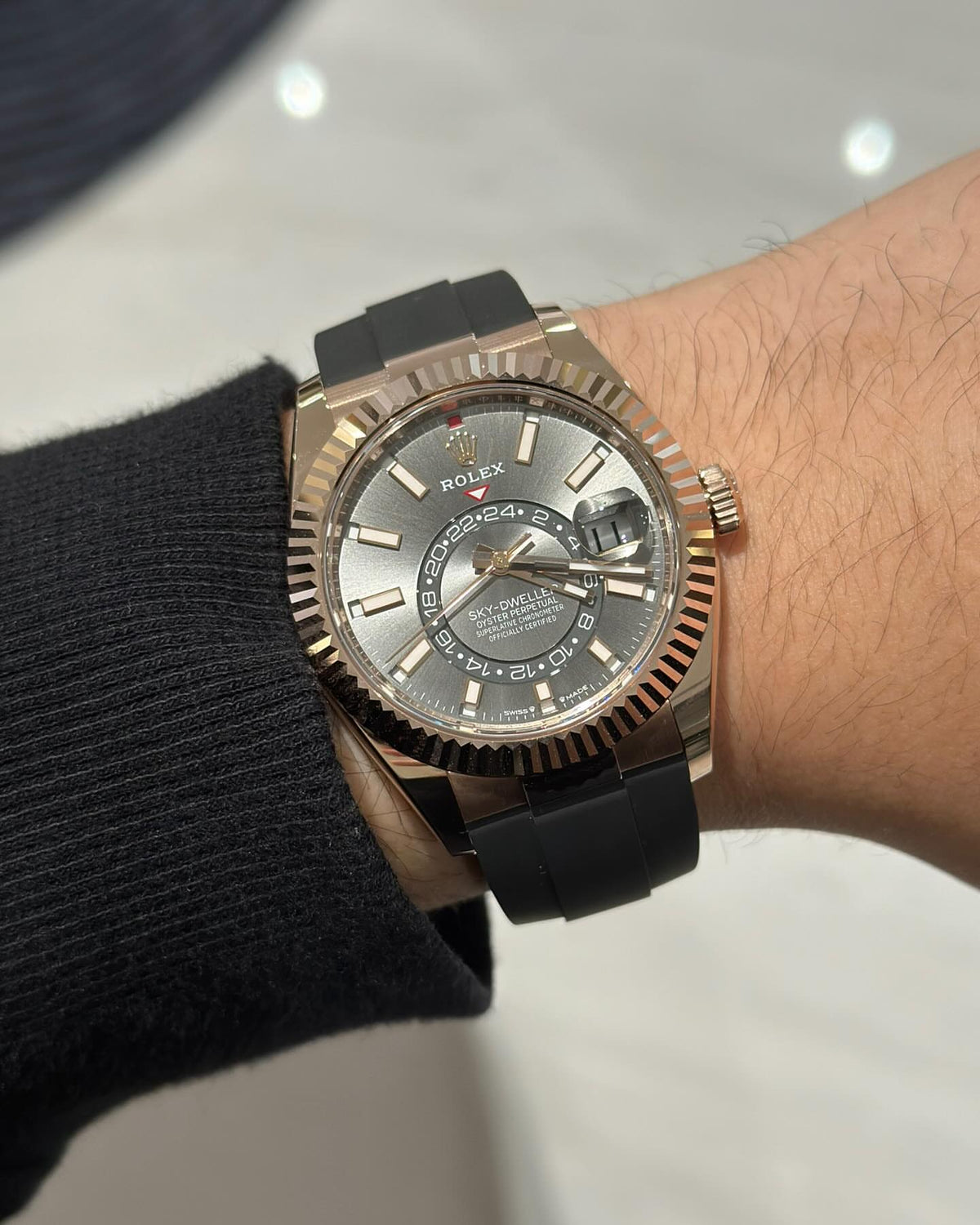 Rol.ex Oyster perpetual Sky Dweller