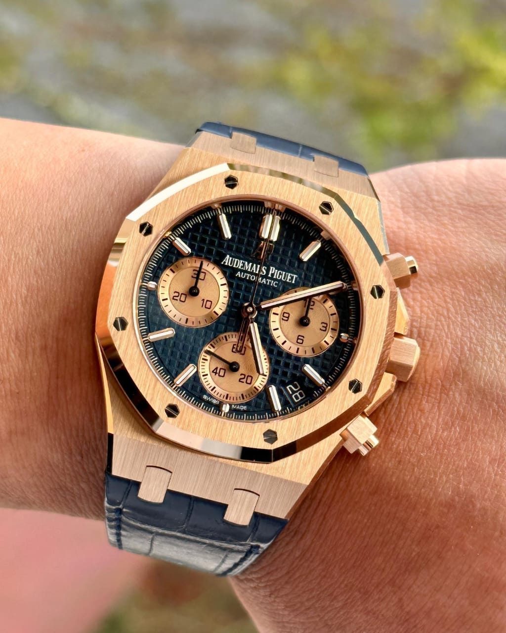 Aude.mars Pigeut Royal Oak Chronograph
