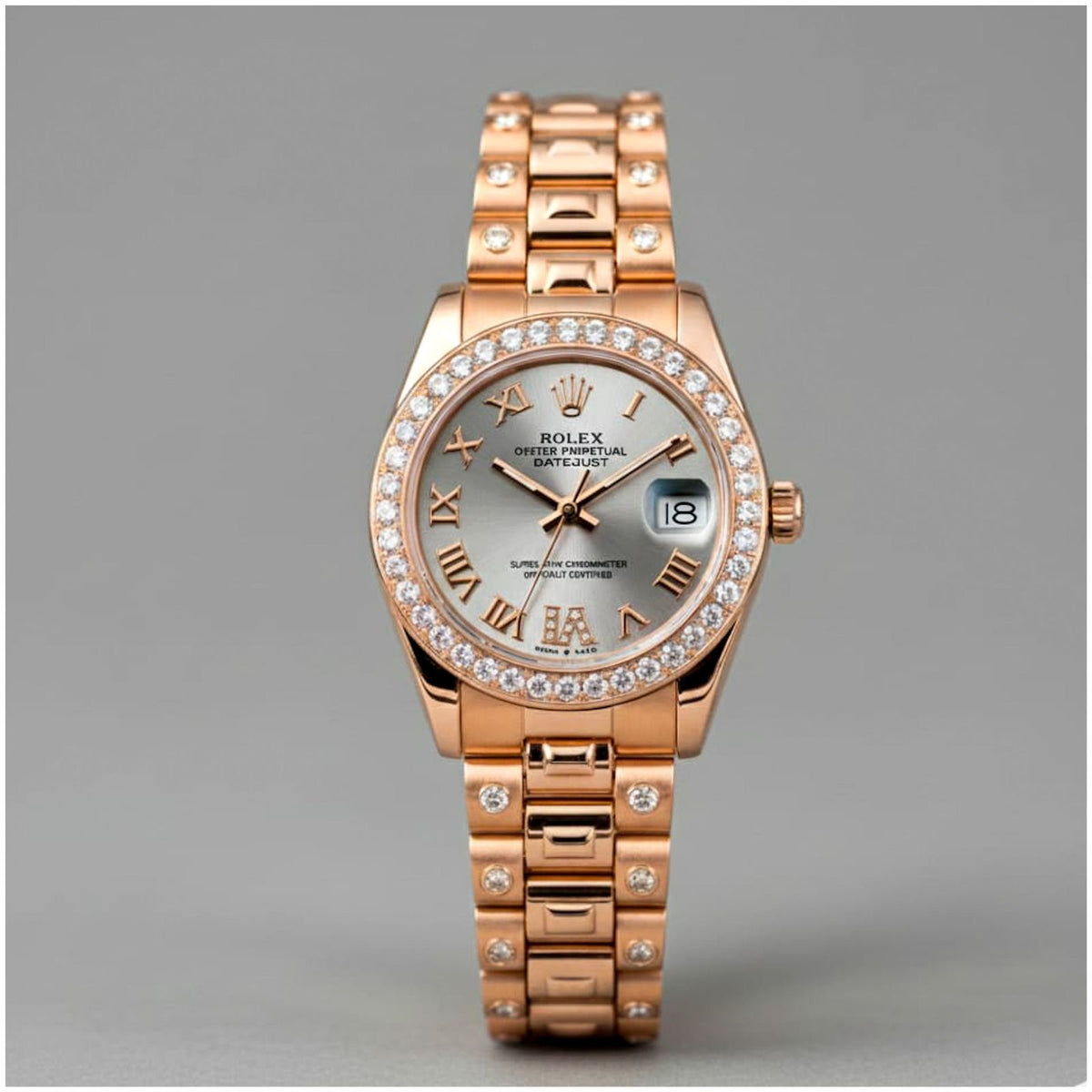 Rol.ex Oyester Perpetual Date Just Copper