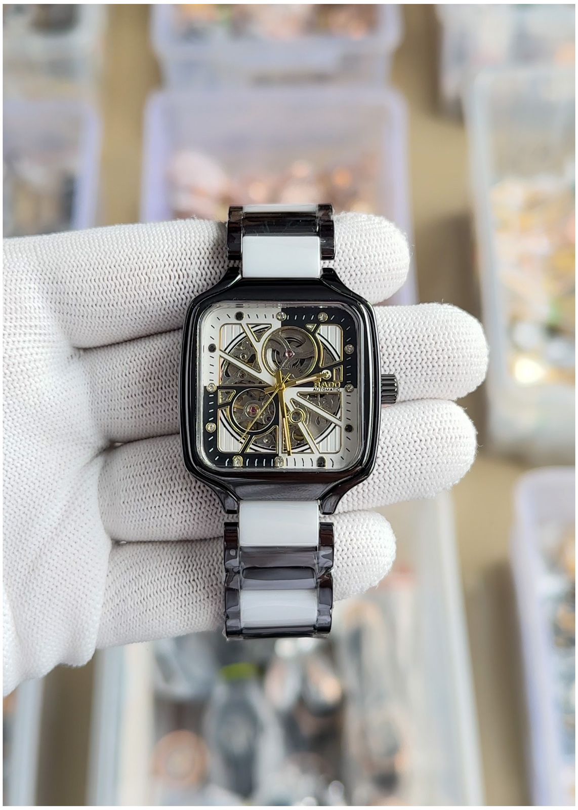 Ra.do true square automaticceramic limited edition