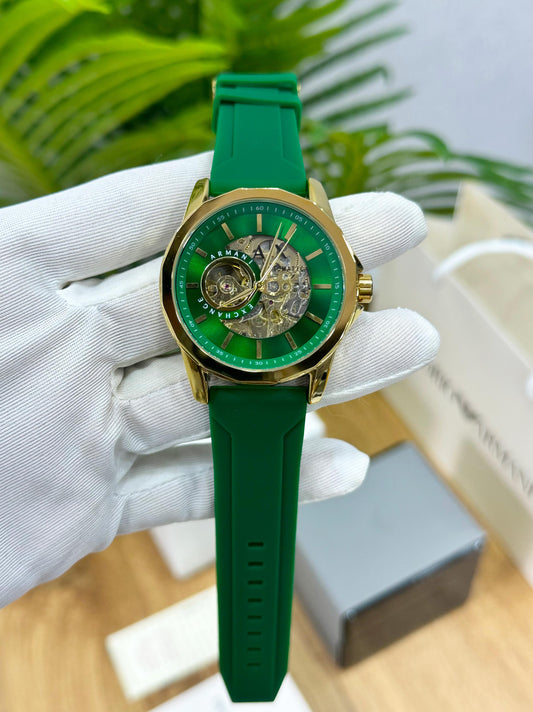 AR.MANI EXCHANGE EXCLUSIVE GOLD GREEN MECHANICAL