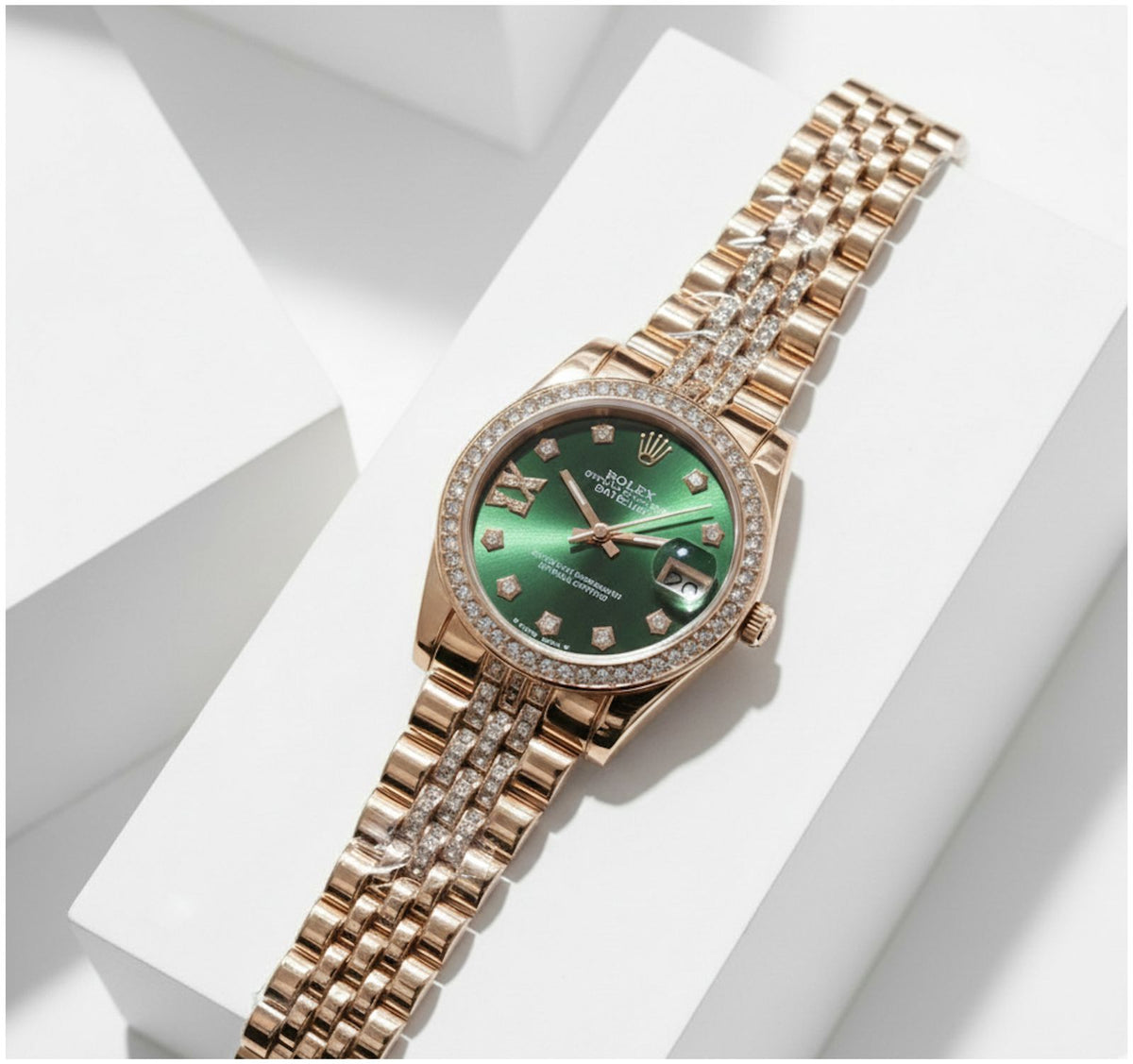 Rol.ex Oyester Perpetual Date Just Copper-Green