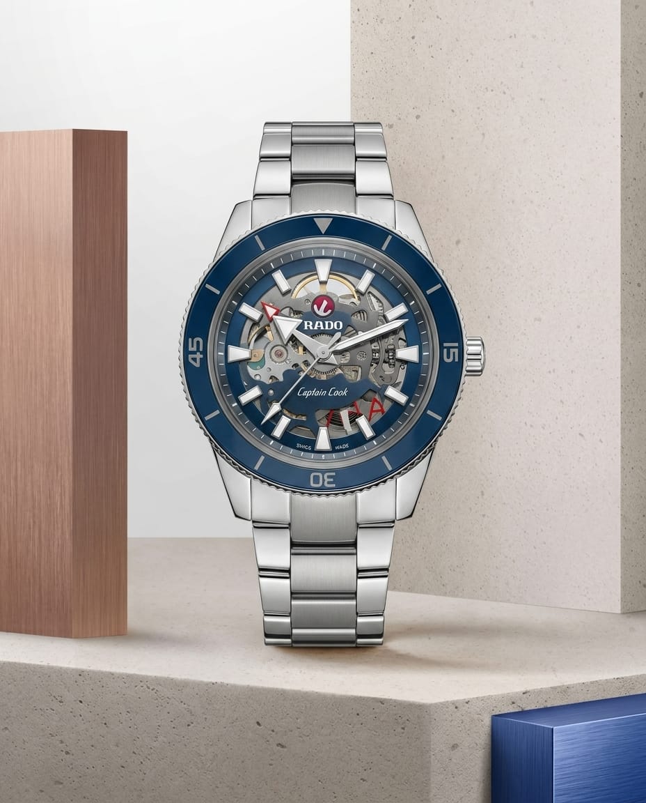 Ra.do Captain Cook HighTech Automatic Silver