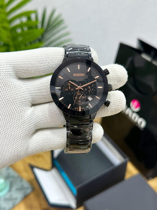 NEW! RADO CENTRIX CHRONOGRAPH IN COPPER BLACK